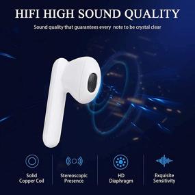 img 2 attached to Wireless Bluetooth Headphones Charging Earphones Cell Phones & Accessories