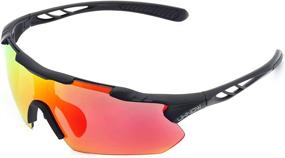 img 4 attached to UKNOW Polarized Sunglasses Protection Cycling Sports & Fitness and Cycling