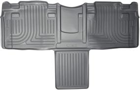 img 4 attached to 🐶 Husky Liners Weatherbeater 2nd Seat Floor Mat Grey for 2011-19 Toyota Sienna - Product Review & Buying Guide