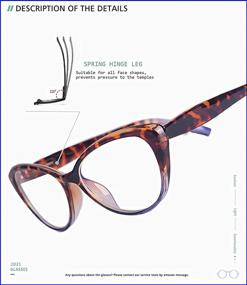 img 1 attached to URLAUB Cat Reading Glasses Womens