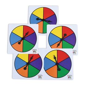 img 4 attached to 🎡 Learning Advantage 7354 Multi-colored Spinners