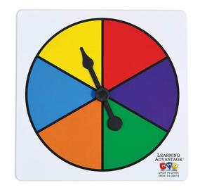 img 1 attached to 🎡 Learning Advantage 7354 Multi-colored Spinners