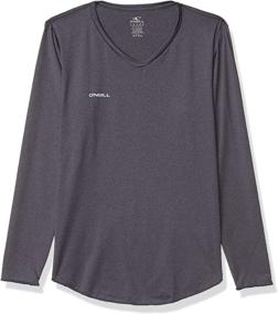 img 4 attached to ONEILL Womens Hybrid V Neck Shirt Sports & Fitness and Water Sports
