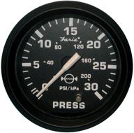 💧 faria 12810 euro water pressure gauge kit - 2 inch, 30 psi logo