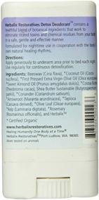 img 1 attached to Revitalize Your Body: Herbalix Restoratives Nighttime Detox Cleansing Deodorant, Effective .47 Ounce Solution