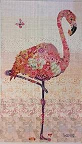 img 2 attached to Pinkerton Flamingo Collage Quilt Pattern