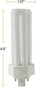 img 1 attached to GX23 2 Double Shaped Compact Fluorescent Light Bulbs