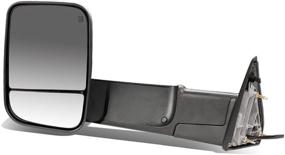img 4 attached to 🚗 DNA Motoring TWM-013-T888-BK-SM-L - Дымчатое левое / водительское зеркало с подогревом и светодиодами [Подходит для Dodge RAM 09-16]