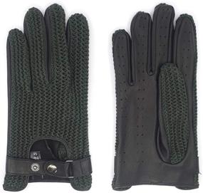 img 2 attached to Harssidanzar Crochet Stringback Touchscreen GM030 Men's Accessories in Gloves & Mittens