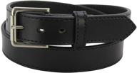 bullhide belts stitched leather inches men's accessories logo