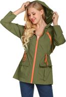 🌂 ladies, stay stylishly dry with lomon rain coats - lightweight, hooded, and waterproof! logo