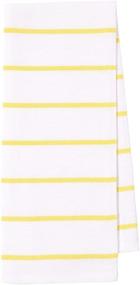 img 1 attached to KAF Home Lemon Kitchen Dish Towel Set of 4, All Over Pattern, 100% Cotton, 18 x 28-inch