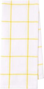 img 2 attached to KAF Home Lemon Kitchen Dish Towel Set of 4, All Over Pattern, 100% Cotton, 18 x 28-inch