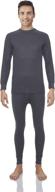 rocky thermal underwear for men: waffle thermals men's base layer long john set – ultimate warmth and comfort logo