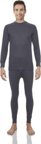 img 4 attached to Rocky Thermal Underwear for Men: Waffle Thermals Men's Base Layer Long John Set – Ultimate Warmth and Comfort