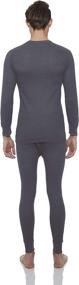 img 2 attached to Rocky Thermal Underwear for Men: Waffle Thermals Men's Base Layer Long John Set – Ultimate Warmth and Comfort