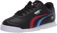 puma unisex roma sneaker black logo