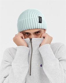 img 3 attached to 🧢 Lvaiz Winter Knitted Fishermen Beanie Hats: Stylish Merino Wool Skull Caps for Men and Women