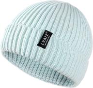 🧢 lvaiz winter knitted fishermen beanie hats: stylish merino wool skull caps for men and women logo