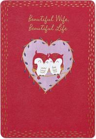 img 1 attached to American Greetings Wedding Anniversary Card For Wife (Beautiful Life)