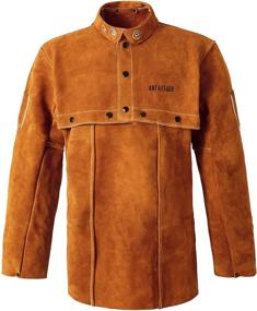img 3 attached to ANTAITHER Cowhide Leather Resistant Welding Occupational Health & Safety Products