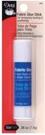 🧵 dritz stick fabric glue: durable adhesive for fabrics, 0.28-ounce, white - 2 ounce logo