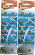20 eunicell ag6 / lr69 / 171/371 / lr921 button cell batteries - 1.5v, long shelf life, 0% mercury, expiry date marked logo