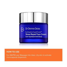 img 1 attached to Dr Dennis Gross B³Adaptive SuperFoods Stress Repair Face Cream - Hydration, Redness Relief, Worry Lines, 2.0 fl oz