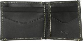 img 1 attached to Wrangler Leather Bifold Wallet Pockets Men's Accessories in Wallets, Card Cases & Money Organizers