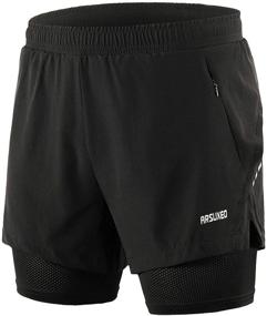 img 4 attached to ARSUXEO Running Shorts Breathable Zipper Men's Clothing and Active