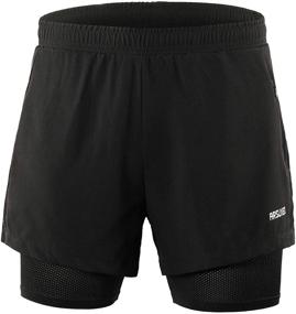 img 3 attached to ARSUXEO Running Shorts Breathable Zipper Men's Clothing and Active