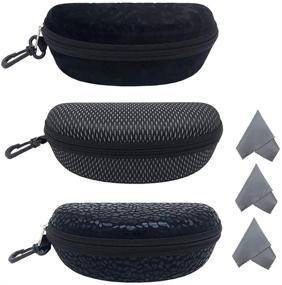img 4 attached to 👓 Portable Travel Eyeglasses Cleaning Kit: Must-have Men's Accessory for Sunglasses & Eyewear Care