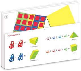 img 1 attached to 🔬 Enhance Learning with Magformers Pythagoras: Magnetic Educational Construction Set