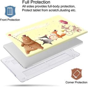 img 1 attached to MacBook Pro 16 Inch Case 2020 2019 Release A2141 PapyHall Cute Animals Series MacBook Protective Plastic Hard Shell Cover For MacBook Pro 16 Inch With Touch Bar Touch ID Laptop Accessories