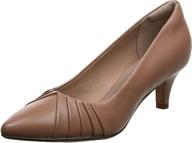 👠 clarks linvale crown leather women's shoes and pumps for women logo