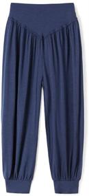 img 4 attached to 👖 Boys' Baggy Casual Harem Trousers - AvaCostume Clothing and Pants