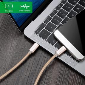 img 2 attached to Кабель CableCreation USB C 10FT 60W для быстрой зарядки USB C кабеля USB Type-C to C Кабель с оплеткой 3A 60W 480Mbps данных для MacBook Pro Air IPad Air Pro S21/S20+/S20, Pixel 4/5 и прочие компьютерные аксессуары и периферийные устройства.