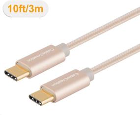 img 3 attached to Кабель CableCreation USB C 10FT 60W для быстрой зарядки USB C кабеля USB Type-C to C Кабель с оплеткой 3A 60W 480Mbps данных для MacBook Pro Air IPad Air Pro S21/S20+/S20, Pixel 4/5 и прочие компьютерные аксессуары и периферийные устройства.