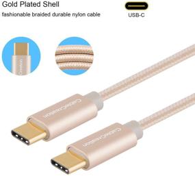 img 1 attached to Кабель CableCreation USB C 10FT 60W для быстрой зарядки USB C кабеля USB Type-C to C Кабель с оплеткой 3A 60W 480Mbps данных для MacBook Pro Air IPad Air Pro S21/S20+/S20, Pixel 4/5 и прочие компьютерные аксессуары и периферийные устройства.