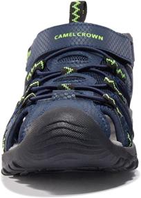 img 2 attached to 👟 Водонепроницаемая и противоскользящая обувь для мужчин: CAMEL CROWN Регулируемая обувь производительности