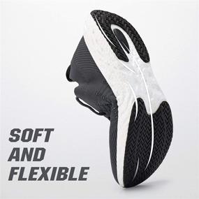 img 3 attached to SCICNCN Lightweight Breathable Sneakers Athletic Men's Shoes