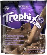 deliciously rich chocolate supreme trophix protein powder - 5lb bulk size logo