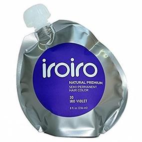 img 2 attached to 🎨 IROIRO 8oz Premium Natural Semi-Permanent Hair Color 30 Iro Violet: A Vibrant Choice for Lasting Color