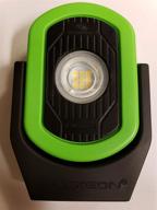 🔦 maxxeon mxn00811: hivis green cyclops workstar work light - 720 lumens, usb-c rechargeable led, exceptional visibility logo