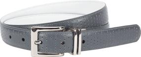 img 2 attached to 👗 Nike Women's Reversible Perforated-to-Smooth Belt