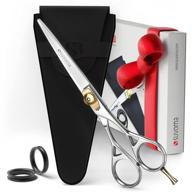 suvorna razeco e95 6” precision razor edge japanese stainless steel hair cutting scissors: professional-grade hair styling, trimming & cutting tools for salons & home use logo