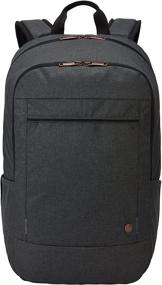 img 1 attached to 🎒 Stylish and Sturdy: Case Logic 3203697 Era 15.6" Laptop Backpack in Obsidian – Your Perfect Tech Companion