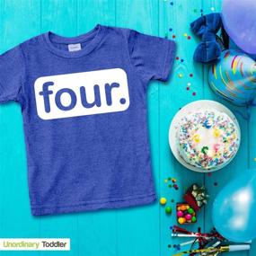 img 1 attached to 4th Birthday Shirt for Boys - Gifts for 4 Year Olds - Toddler Tshirt - Fourth 4th