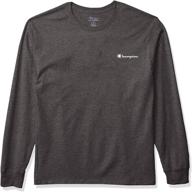 champion classic graphic granite heather men's clothing in shirts logo