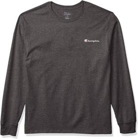 img 3 attached to Champion Classic Graphic Granite Heather Men's Clothing in Shirts
